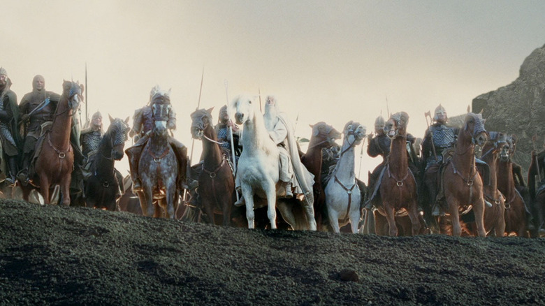 Gandalf Shadowfax lead charge