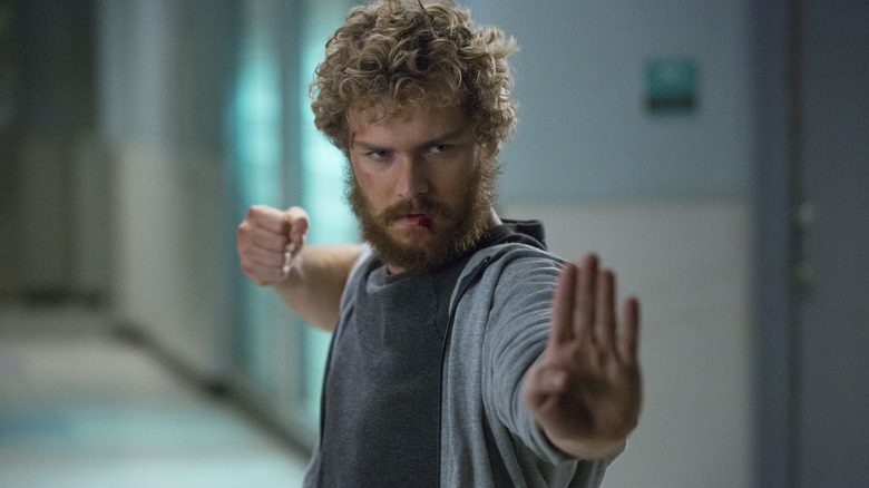 Iron Fist preparing for battle