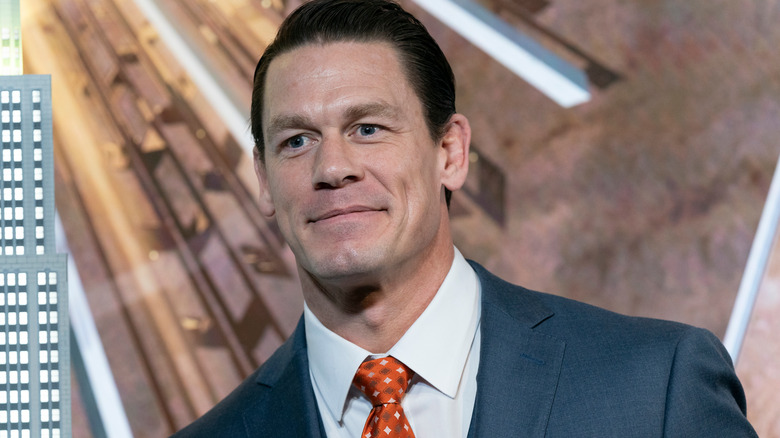 John Cena Orange Tie