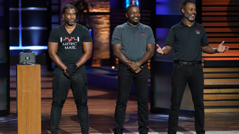 Entrepreneurs pitching on Shark Tank