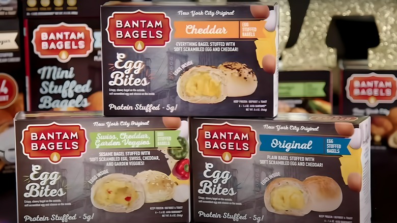 Bantam Bagels products on display