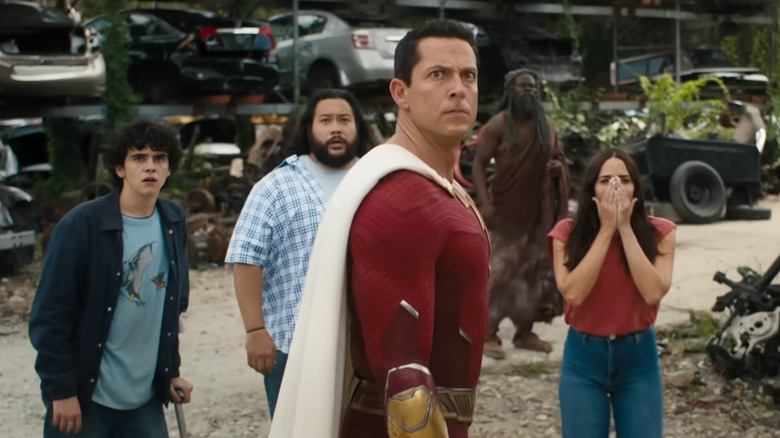 Shazam cast together