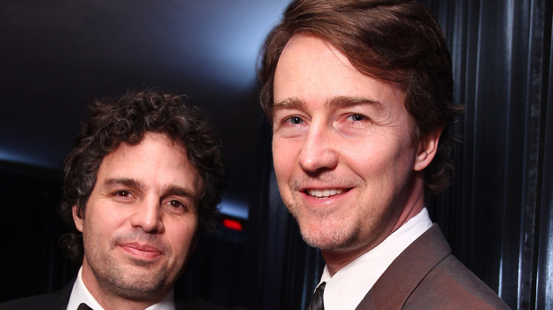 Mark Ruffalo and Edward Norton