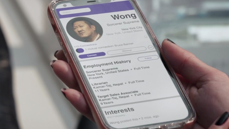 Wong's employment history on She-Hulk: Attorney at Law