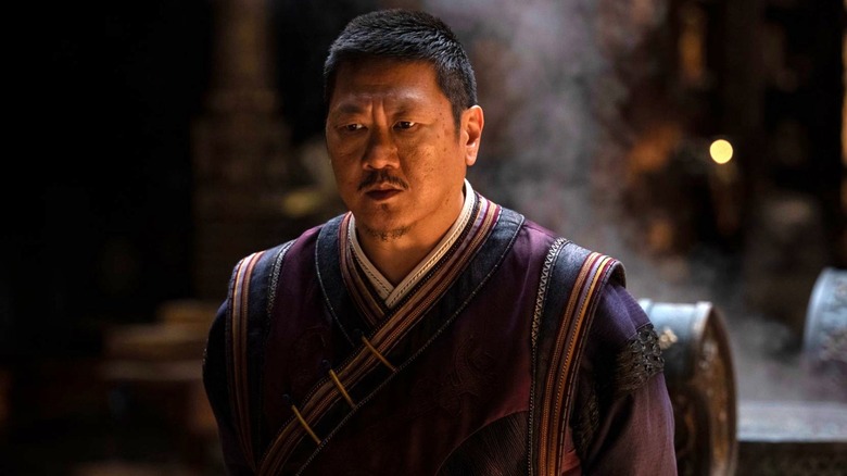 Wong scowling near smoke