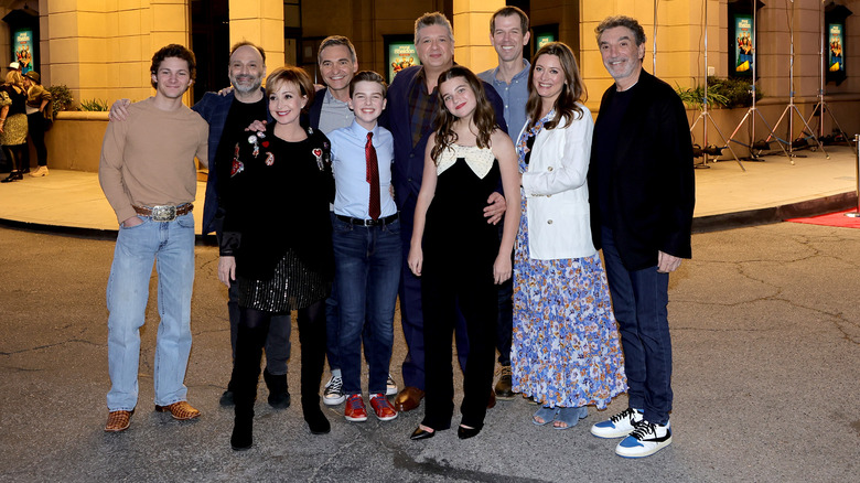 The cast of Young Sheldon