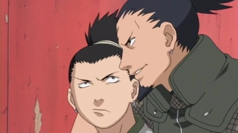 Shikaku guides Shikamaru