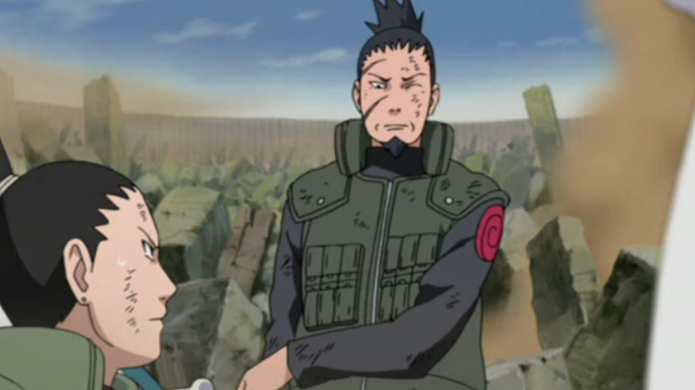 Shikaku advises Shikamaru