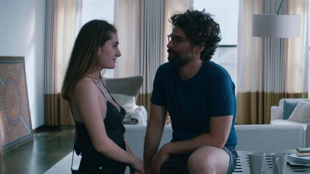 [L to R] Rachel Sennott and Danny Deferrari in SHIVA BABY