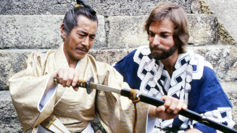 Toshiro Mifune and Richard Chamberlain Shogun