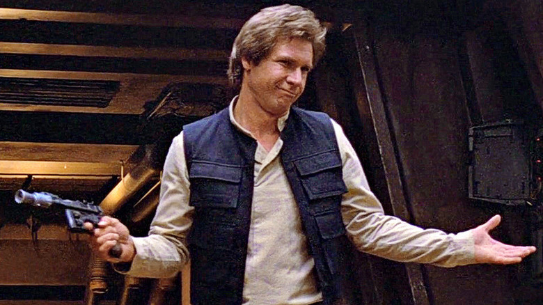 Han Solo shrugging