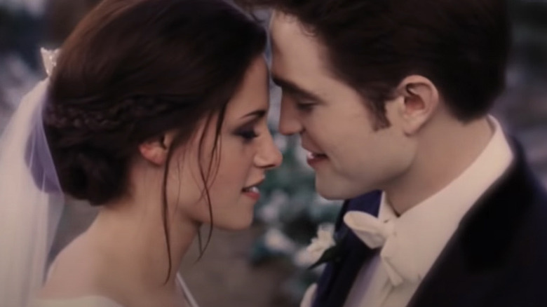 Bella and Edward marrying