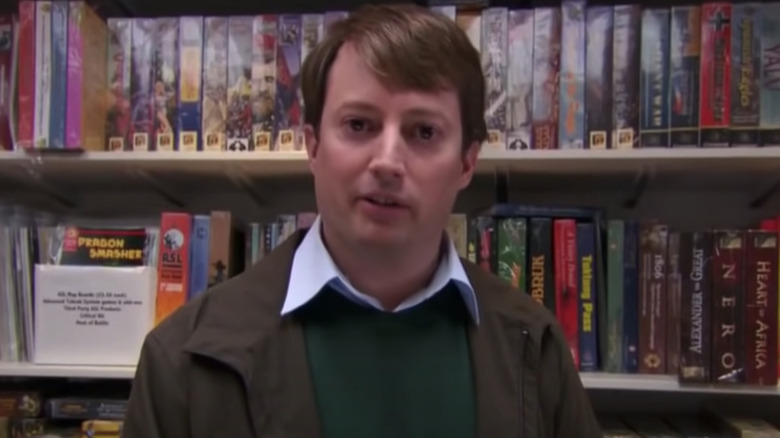 David Mitchell in book store