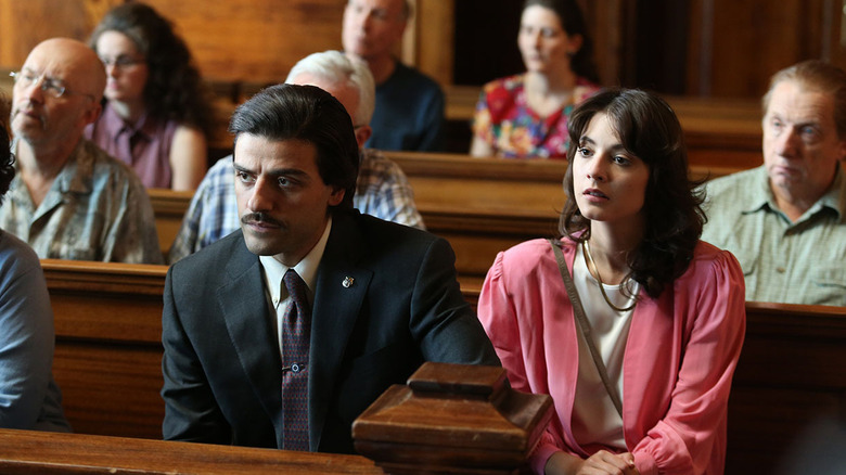 Oscar Isaac in court