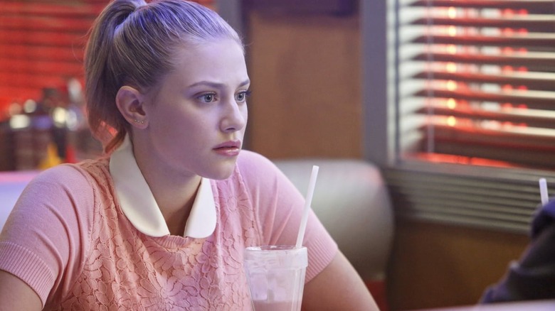 Betty Cooper looks pensive