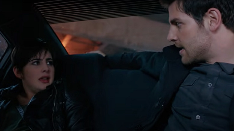 Nick and Trubel Grimm in car