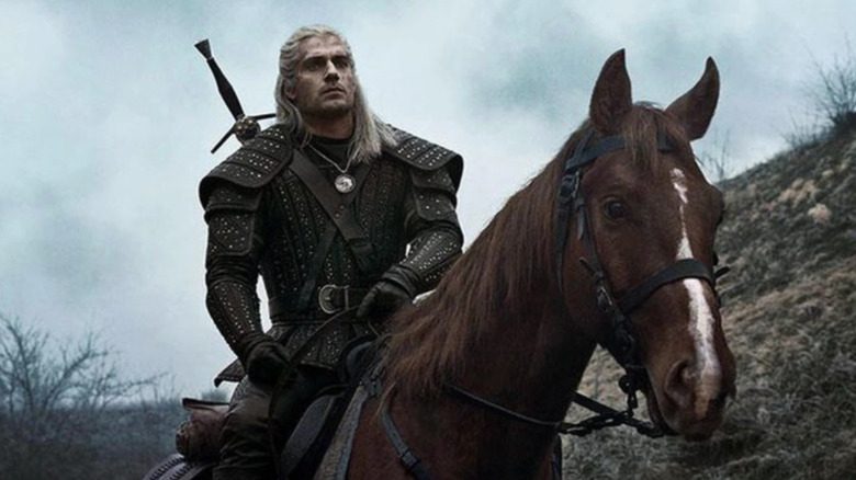 Geralt Riding Roach