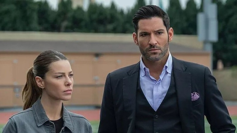 Chloe Decker Lucifer Morningstar determined