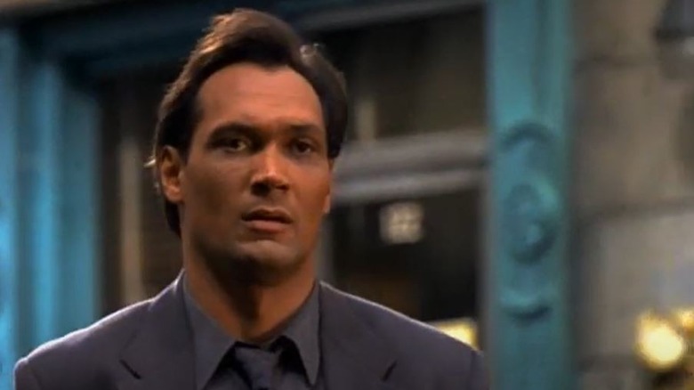 Jimmy Smits investigates the scene