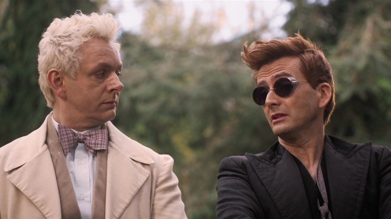 Good Omens Crowley and Aziraphale discuss morals