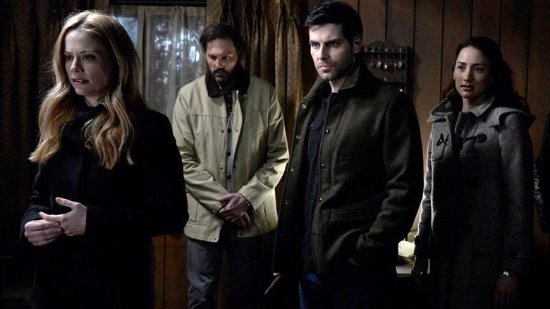 Grimm Nick, Monroe and Adalind investigate