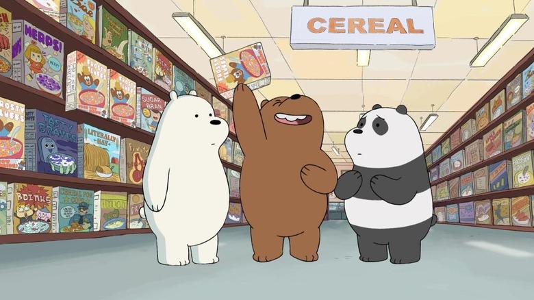 bears in grocery store