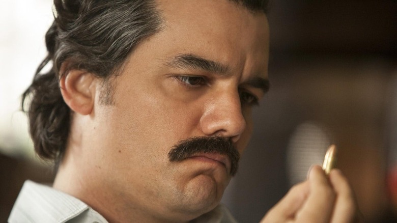 Wagner Moura as Pablo Escobar in Netflix