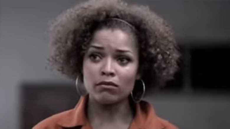 Antonia Thomas looks concerned