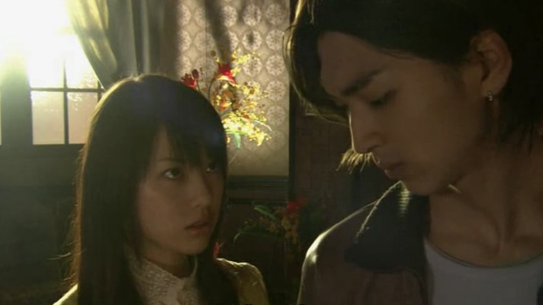 Erika Toda and Shota Matsuda in Liar Game 