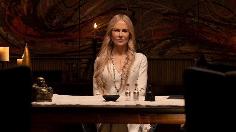 Nicole Kidman leading a wellness retreat in Nine Perfect Strangers