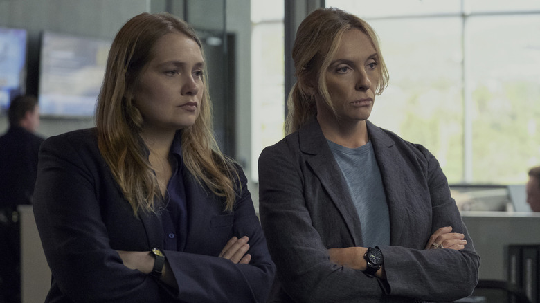 Merritt Wever and Toni Collette as detectives investigating on Unbelievable