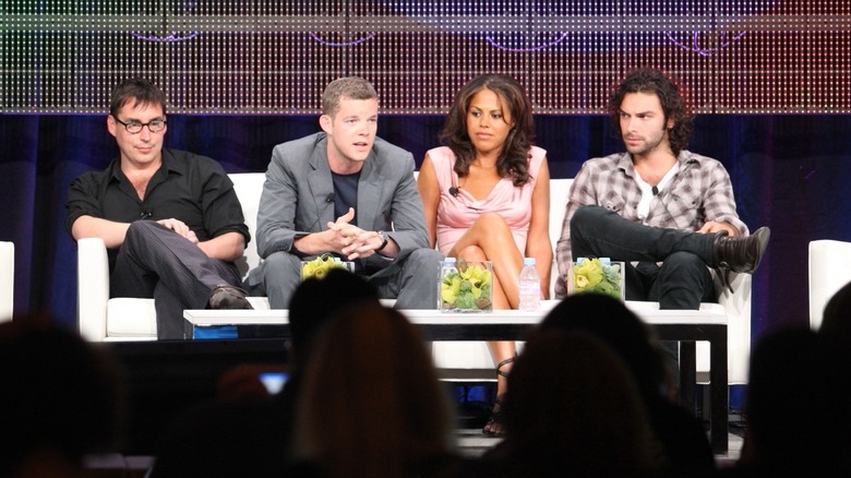 Being Human cast and creator at panel