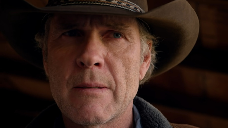 Longmire looking concerned