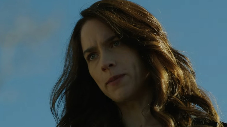 Wynona Earp staring