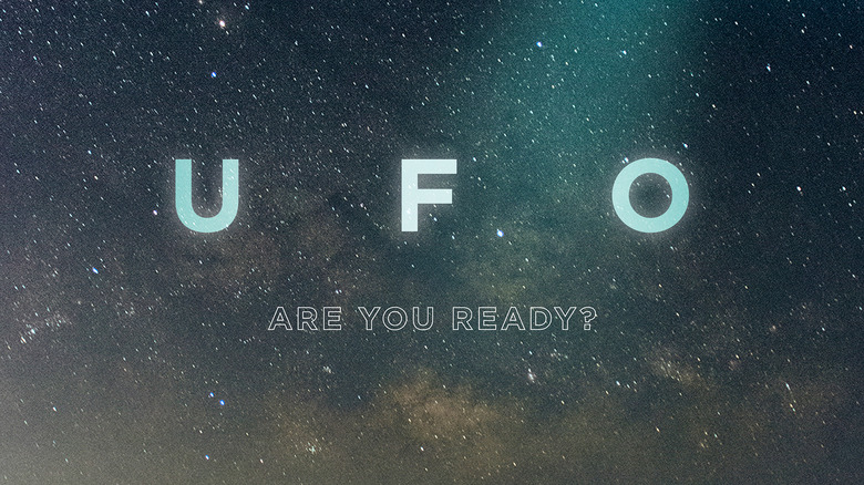 UFO "Are you ready?" poster