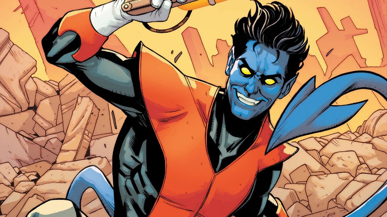 Nightcrawler smiling