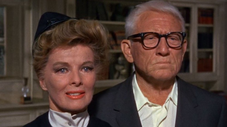 Katharine Hepburn and Spencer Tracy in Guess Who's Coming to Dinner