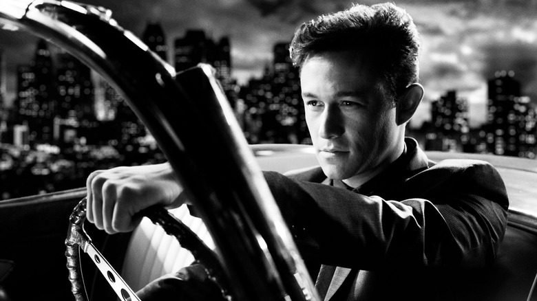 Joseph Gordon-Levitt driving