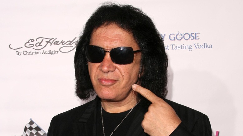 Gene Simmons at cancer benefit