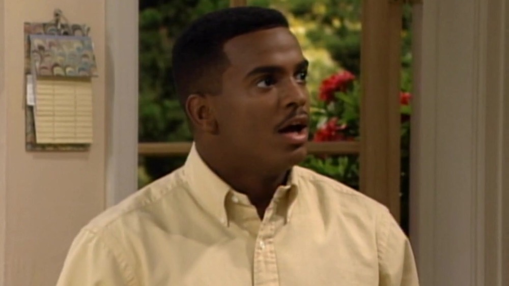 Carlton Banks mouth agape