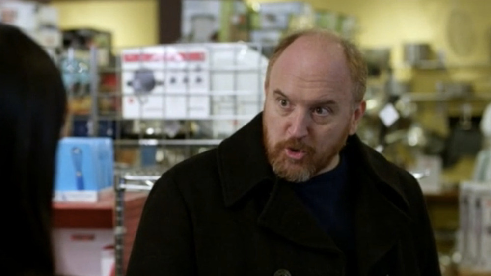 Louis C.K. open mouth