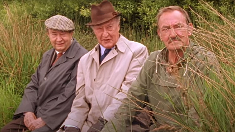 The three main characters of "Last of the Summer Wine"