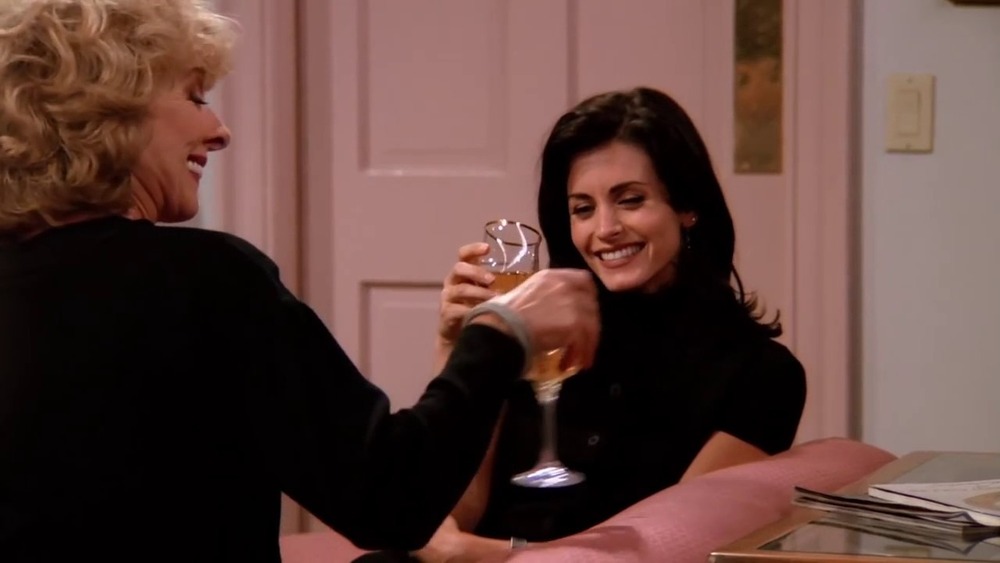 Monica and Judy Geller on Friends