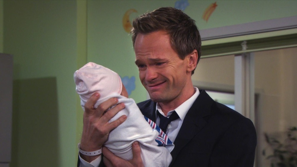 Barney Stinson and his daughter