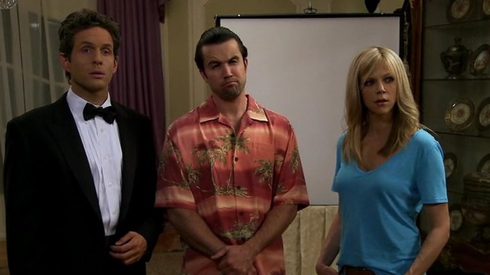 Mac, Dennis, and Dee on It's Always Sunny in Philadelphia