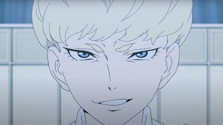 Ryo sneering