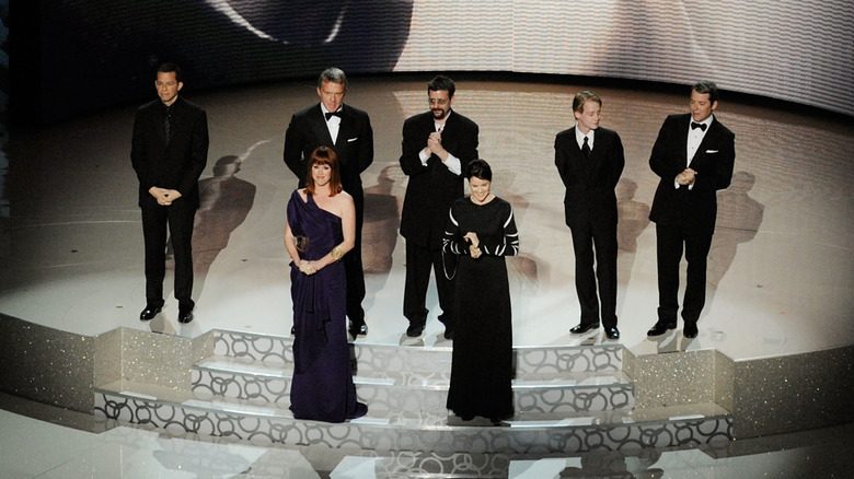 The Brat Pack paying tribute to John Hughes at the 2010 Oscars