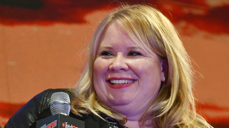 Julie Plec smiling