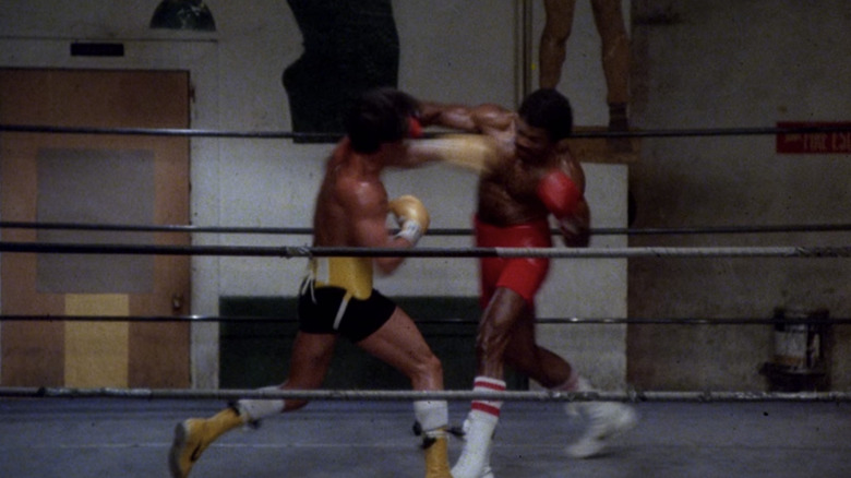 Rocky and Apollo fight a third time