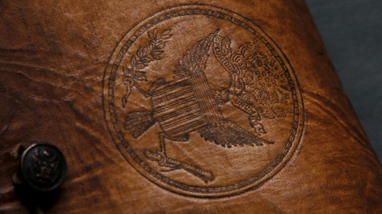 The seal on the Book of Secrets